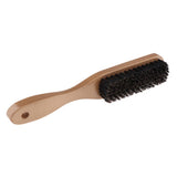 Max Barbers Men's Shaving Brush Premium Bristle & wooden Beard Brushes Golden