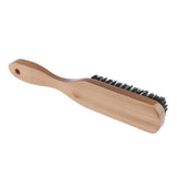Max Barbers Men's Shaving Brush Premium Bristle & wooden Beard Brushes Golden