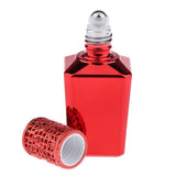 Max Vintage Ancient Antique Empty Refillable Perfume Bottle 15ml Red