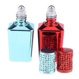 Max Vintage Ancient Antique Empty Refillable Perfume Bottle 15ml Red