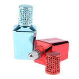 Max Vintage Ancient Antique Empty Refillable Perfume Bottle 15ml Red