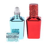 Max Vintage Ancient Antique Empty Refillable Perfume Bottle 15ml Red