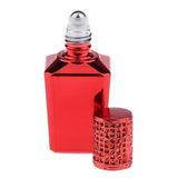 Max Vintage Ancient Antique Empty Refillable Perfume Bottle 15ml Red