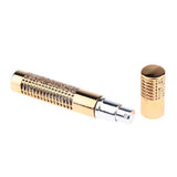 Max Portable 5ml Empty Refillable Perfume Bottle Pump Spray Bottles Glass Golden