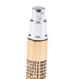Max Portable 5ml Empty Refillable Perfume Bottle Pump Spray Bottles Glass Golden