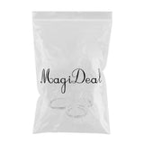 Maxbell Clear Acrylic Brush Organizer Holder Cup Makeup Display 3 Space