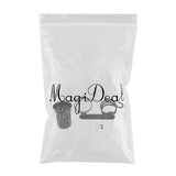 Maxbell Hair Dryer Holder Hair Blower Dryer Rack Wall Mount Organizer Storage Cup Black