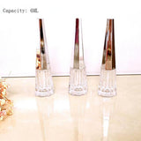 Maxbell 3pcs Acrylic Refillable Reusable Lip Gloss Tube Lipstick Cosmetic Bottle 6ml