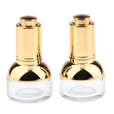 Max 2x Empty Dropper Bottles Essential Oils Dispenser Perfume Pipette Vial 20ml