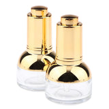 Max 2x Empty Dropper Bottles Essential Oils Dispenser Perfume Pipette Vial 20ml