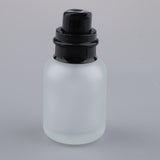 Max 2x Empty Glass Makeup Container Lotion Cream Jar Pump Bottle Case for Travel 50ML