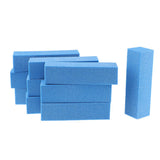 Max 10Pcs Nail Art Buffer Files Block Manicure Buffing Sanding Polish Blue