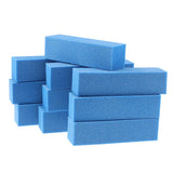 Max 10Pcs Nail Art Buffer Files Block Manicure Buffing Sanding Polish Blue