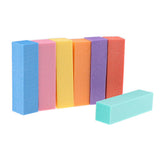 Max 10Pcs Nail Art Buffer Files Block Manicure Buffing Sanding Polish Blue
