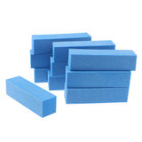 Max 10Pcs Nail Art Buffer Files Block Manicure Buffing Sanding Polish Blue
