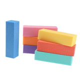 Max 10Pcs Nail Art Buffer Files Block Manicure Buffing Sanding Polish Blue