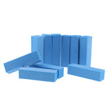 Max 10Pcs Nail Art Buffer Files Block Manicure Buffing Sanding Polish Blue