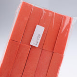 Max 10Pcs Nail Art Buffer Files Block Manicure Buffing Sanding Polish Orange Red