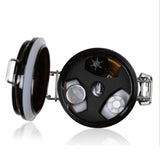 Max Glue Storage Tank with Seal Buckle Dehumidify Seal Dry Glue Container Black