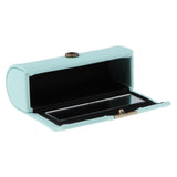 Maxbell Leather Lipstick Case Holder Storage Box mirror Purse Pocket LightCyan - Aladdin Shoppers
