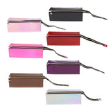 Maxbell Specular Toiletry Makeup Bag Travel Case Zipper Cosmetic Organizer Silver