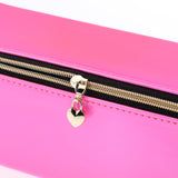 Maxbell Specular Toiletry Makeup Bag Travel Case Zipper Cosmetic Organizer Peach