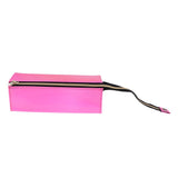 Maxbell Specular Toiletry Makeup Bag Travel Case Zipper Cosmetic Organizer Peach