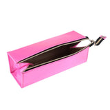 Maxbell Specular Toiletry Makeup Bag Travel Case Zipper Cosmetic Organizer Peach