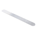Maxbell 5Pcs Stainless Steel Emery Nail Files Double Sided Buffer Manicure Tools Kit