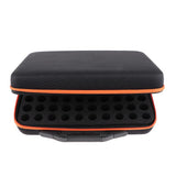 Max Maxb 60 Slots EVA Case Bag for Cosmetic Bottles - 5ml,10ml,15ml  Orange Stripe