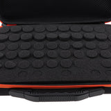 Max Maxb 60 Slots EVA Case Bag for Cosmetic Bottles - 5ml,10ml,15ml  Orange Stripe