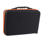 Max Maxb 60 Slots EVA Case Bag for Cosmetic Bottles - 5ml,10ml,15ml  Orange Stripe