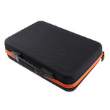 Max Maxb 60 Slots EVA Case Bag for Cosmetic Bottles - 5ml,10ml,15ml  Orange Stripe