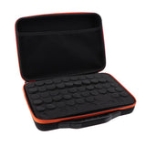 Max Maxb 60 Slots EVA Case Bag for Cosmetic Bottles - 5ml,10ml,15ml  Orange Stripe