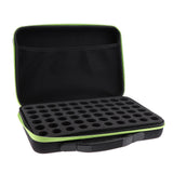 Max Maxb 60 Slots EVA Case Bag for Cosmetic Bottles - 5ml,10ml,15ml  Green Stripe