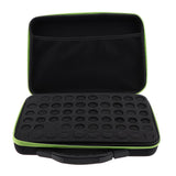 Max Maxb 60 Slots EVA Case Bag for Cosmetic Bottles - 5ml,10ml,15ml  Green Stripe