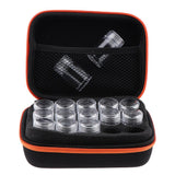 Max Maxb Essential Oil Storage Bag Travel Case Holder Organizer+15Pcs Bottle Orange