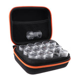Max Maxb Essential Oil Storage Bag Travel Case Holder Organizer+15Pcs Bottle Orange