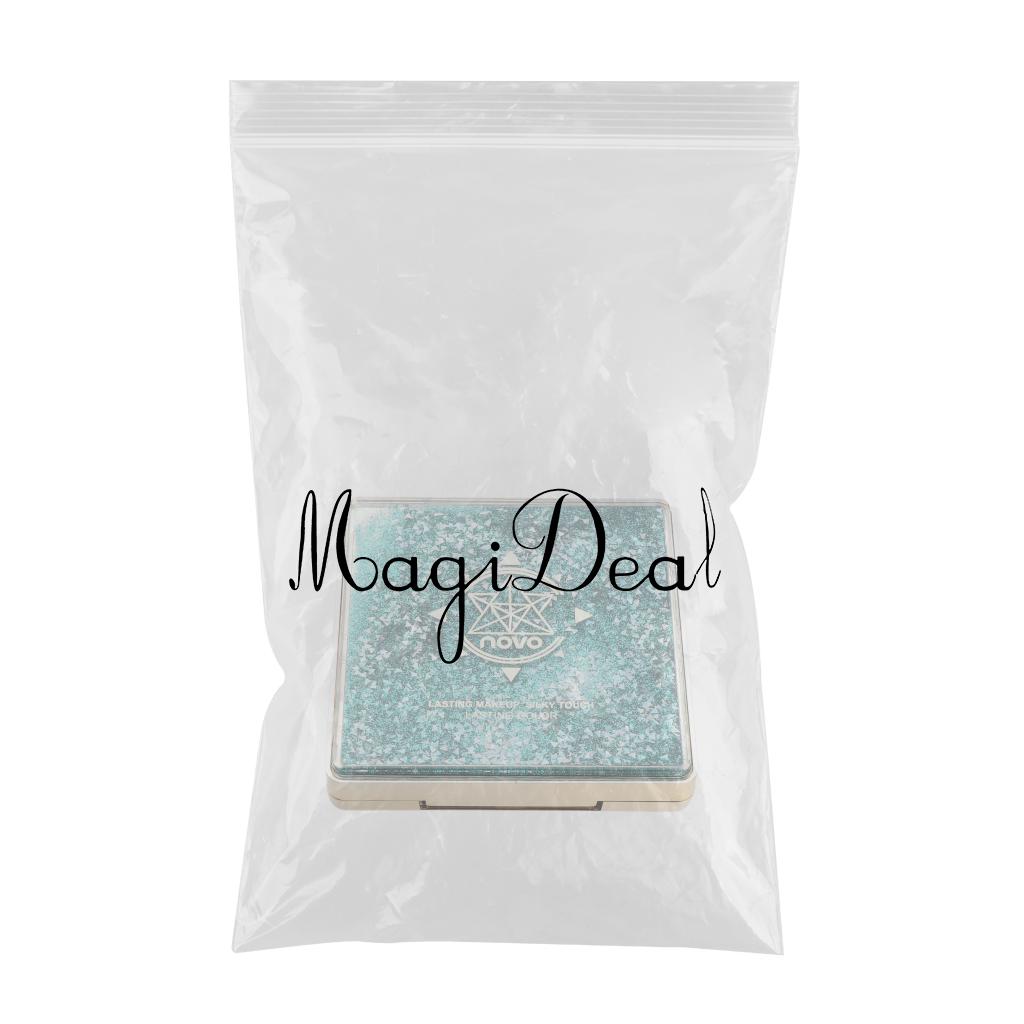 Max Maxb 12 Colors Shimmer and Matte Eyeshadow Palette Makeup Blue Stars Sand River