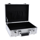 Max Maxb Aluminium Hairdressing Salon Box Lock Hair Stylists Tools Carry Case Silver