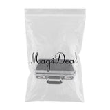 Max Maxb Aluminium Hairdressing Salon Box Lock Hair Scissors Stylists Tool Carry Case Black