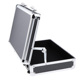 Max Maxb Aluminium Hairdressing Salon Box Lock Hair Scissors Stylists Tool Carry Case Black