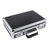 Max Maxb Aluminium Hairdressing Salon Box Lock Hair Scissors Stylists Tool Carry Case Black