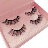 Max Maxb 2 Pairs Mink Long Messy Cross Thick False Eyelashes for Lashes Extension 84