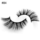 Max Maxb 2 Pairs Mink Long Messy Cross Thick False Eyelashes for Lashes Extension 84