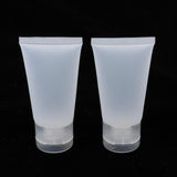 20x 30ml Empty Travel Lotion Bottles Hand Cream Containers Frosted-Flip Cap