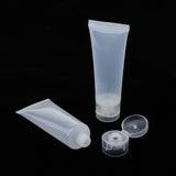 Max Maxb 20PCS 50ml Empty Plastic Tubes Bottles for Body Lotion Cream Shampoo Smooth