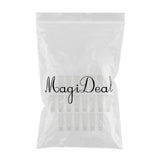 Max Maxb 20PCS 50ml Empty Plastic Tubes Bottles for Body Lotion Cream Shampoo Smooth
