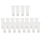 Max Maxb 20PCS 50ml Empty Plastic Tubes Bottles for Body Lotion Cream Shampoo Smooth