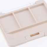 Max Maxb 3x 3 Slots Empty Makeup Palette Powder Eyeshadow Blush Lip Gloss DIY Case